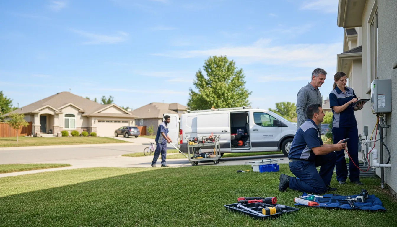 Tankless water heater service in Garrett, KY